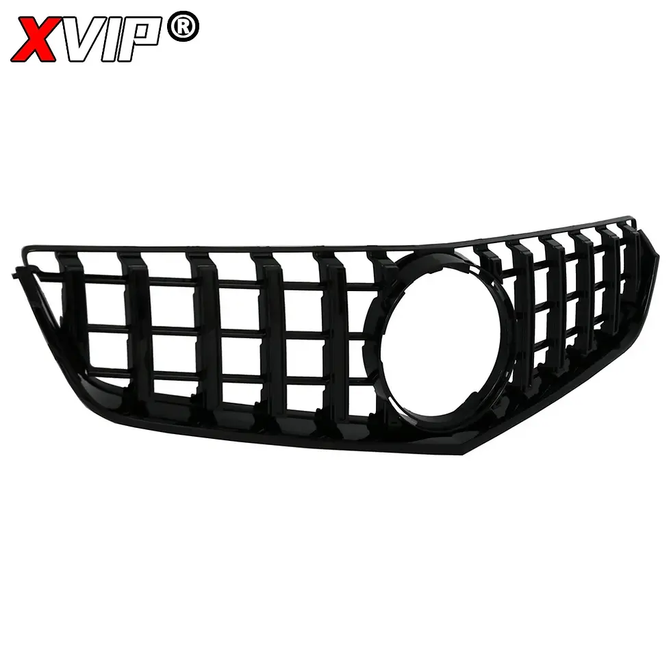 Thumbnail: XVIP Glossy Black GTR Style Upper Grille For Mercedes-Benz E-Class W207 E200 E25