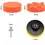 Thumbnail: CAER 5/22Pcs Car Foam Drill Polishing Pad Kit 3inch Self-Adhesive Buffing Pads S
