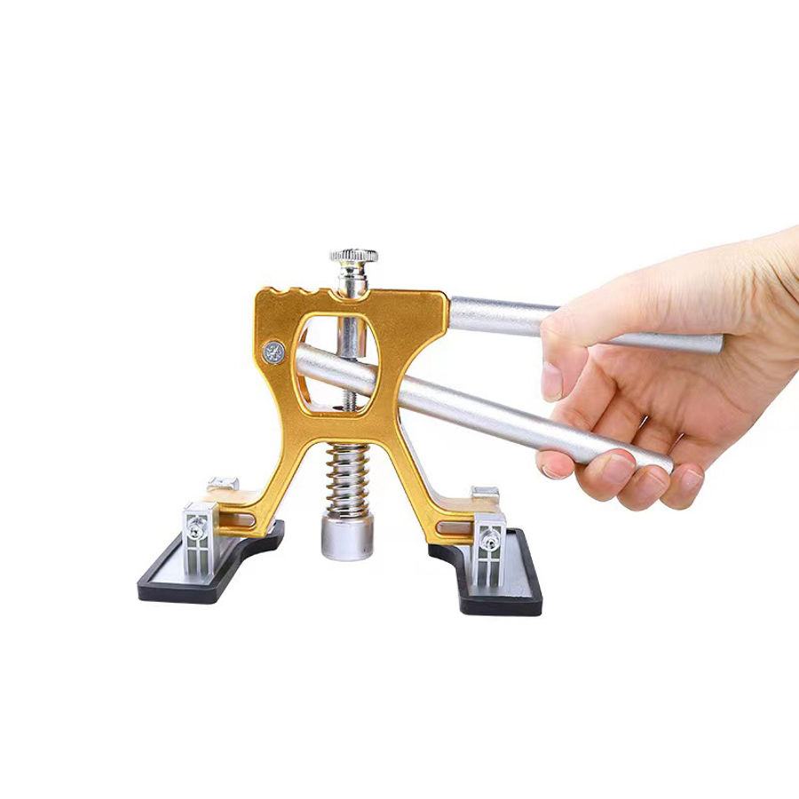 Thumbnail: New Car Body Sheet Metal Paintless Dent Plastic Puller Kit Auto Hail Pit Removal