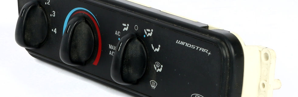 Thumbnail: Restored 1995 Ford Windstar Single Factory OEM Manual Temperature Control F..