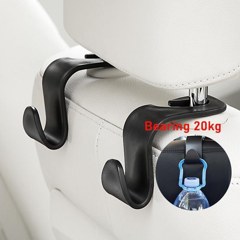 Thumbnail: 1pc Headrest Mount Storage Car Seat Back Hooks Hangers Universal Hooks