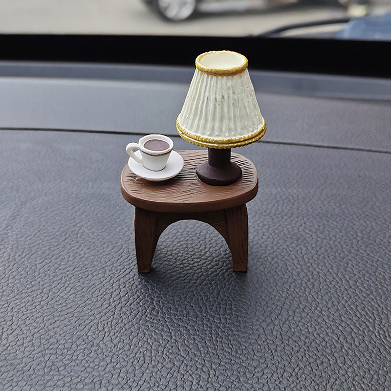 Thumbnail: Cute Animal Home Decoration Car Interior Accessories Frog Cat Car Ornament