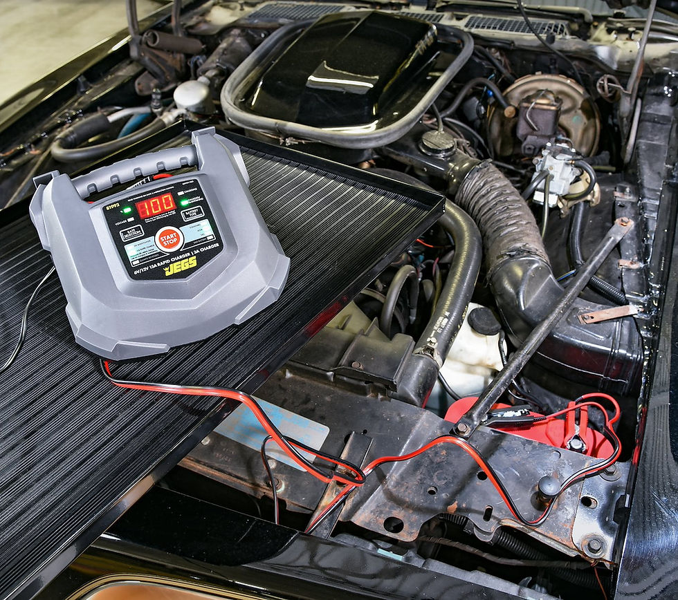 Thumbnail: JEGS 81992 Rapid Battery Charger Automotive & Marine Use Battery Types: AGM..