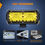 Thumbnail: Nilight 2Pcs 6.5inch Amber 120W Spot Flood Combo Light Bar 12000LM Waterpro..