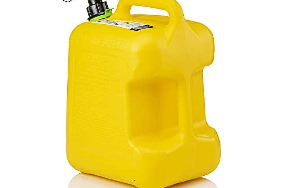 Thumbnail: Scepter FSCD552 5 Gallon SmartControl Rear Handle Diesel Can, Yellow