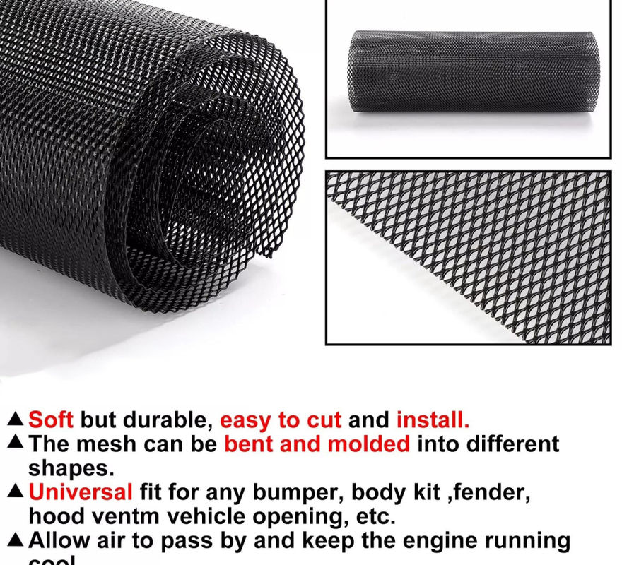 Thumbnail: Universal Hood Vent Racing Grills Grill 120X40cm Honeycomb Hexagon Mesh Grille A