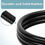 Thumbnail: 12FT Propane Extension Hose with Gauge - Perfect for RVs, Gas Grills, Stove..