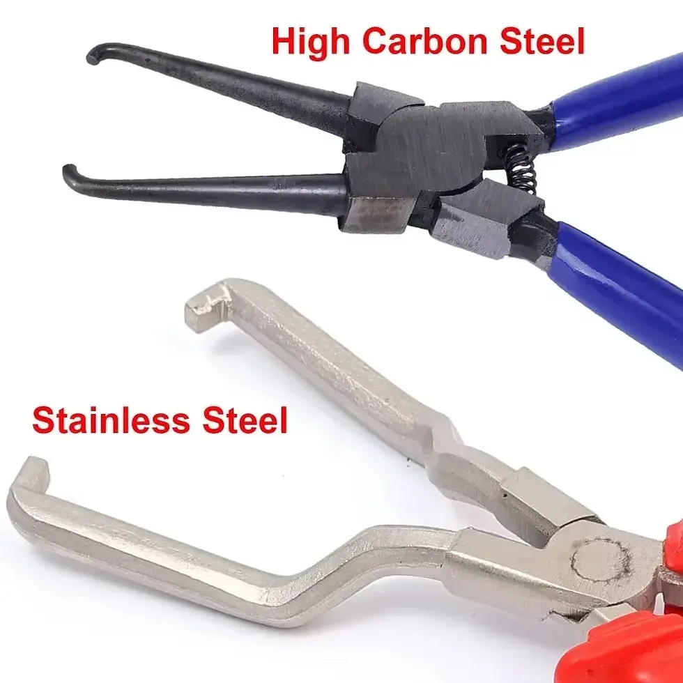 Thumbnail: Car Filter Joint Pliers Oil Pipe Fuel Joint Clamp Fuel Line Pliers Set Car Fuel