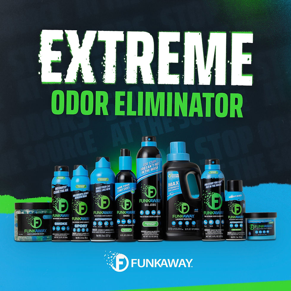 Thumbnail: FunkAway Odor Eliminating Car Sachet.  Absorbs Smells for Glove Box, Consol..
