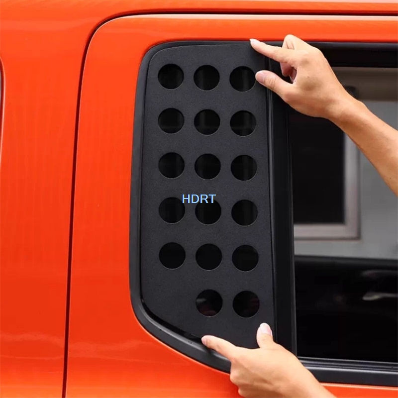 For GWM Tank 300 2021 + Rear Side Window Glass Louver Blind Cover Pillar Column