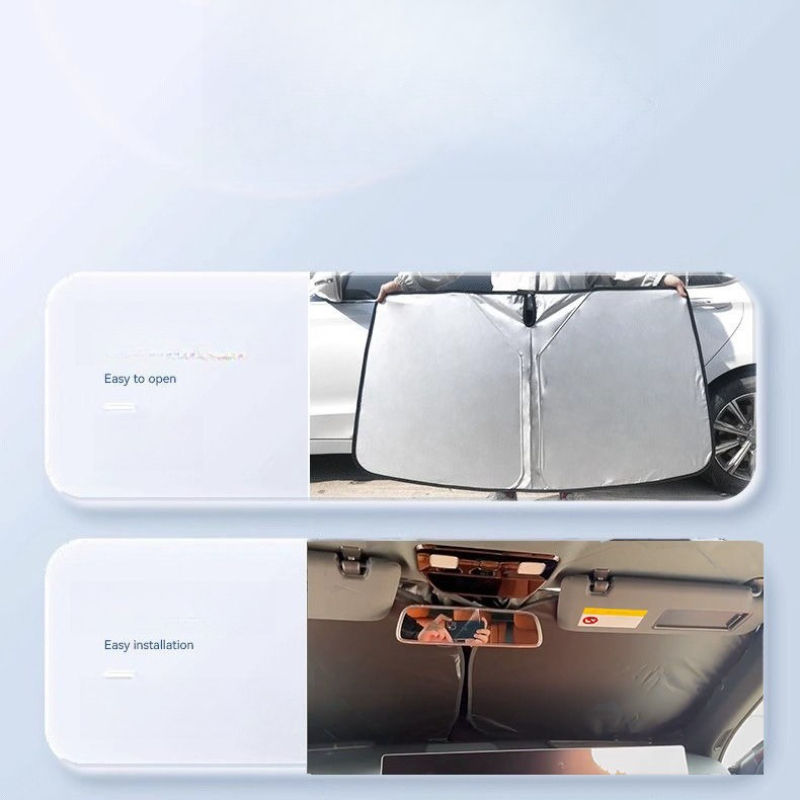 Thumbnail: For Chery Tiggo 4 Pro 5X Car Windshield Sun Shade Blocks Ray Reflector Auto Wind