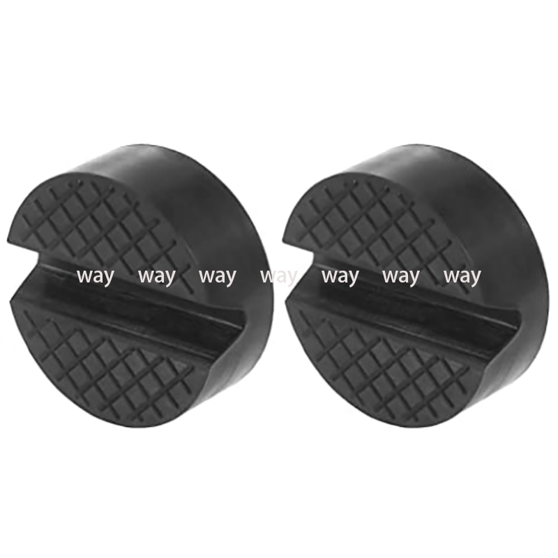Thumbnail: 1pc Universal car jack adapter slotted frame lift rubber pad rail floor stand ho