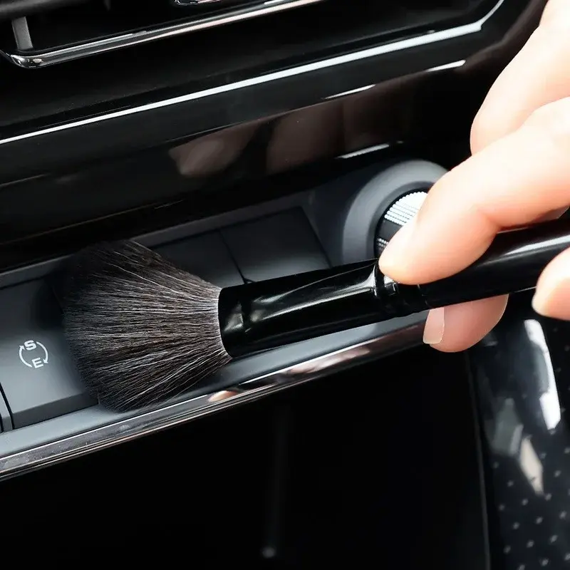 Thumbnail: Car Detailing Brush Fibre Super Soft Cleaning Brush Car Interior Detailing Kit E