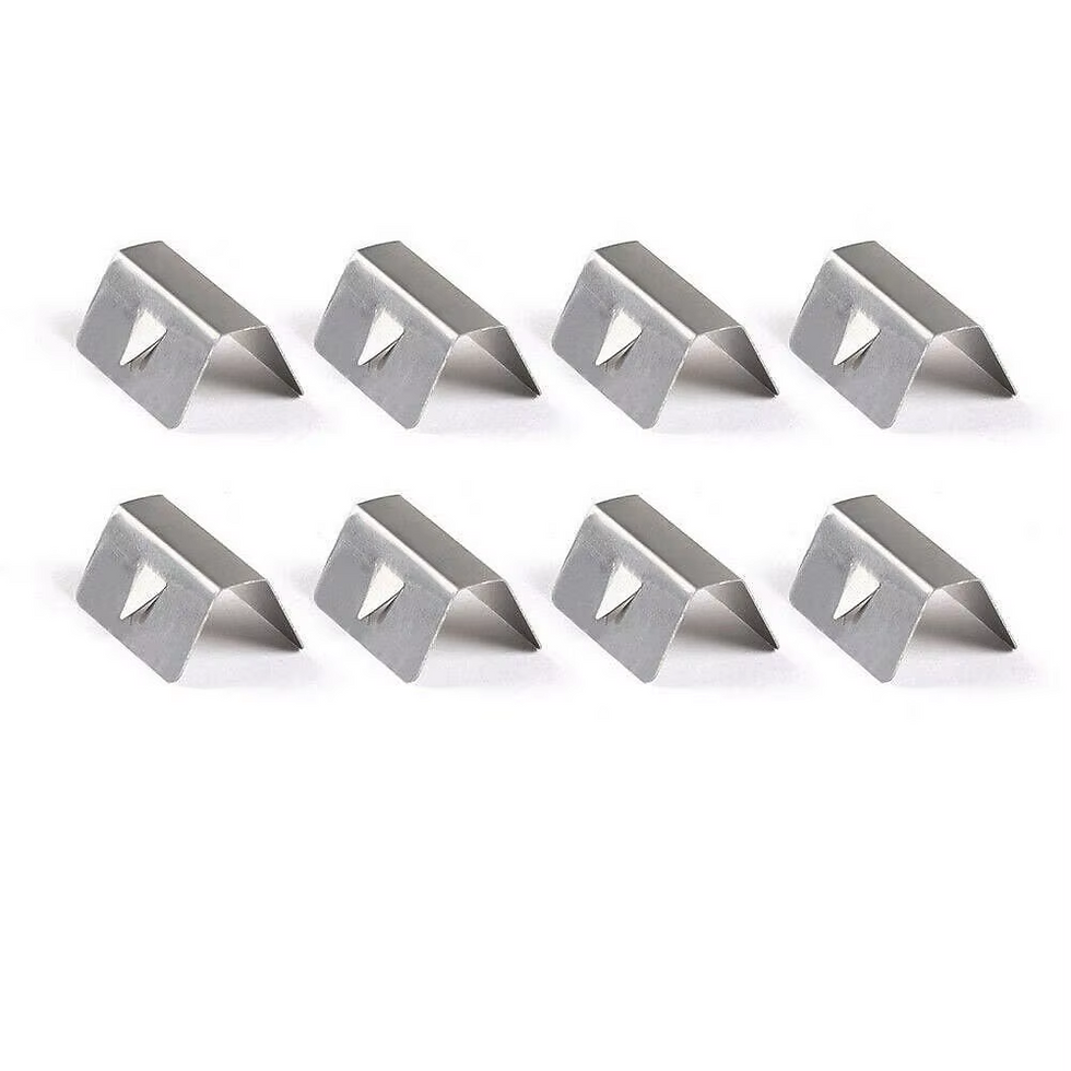 Thumbnail: 1Pc Or 8Pc Car Windshield Metal Retaining Clip Silver For HEKO G3 Windshield Fla