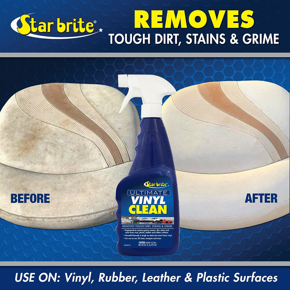 Thumbnail: STAR BRITE Ultimate Vinyl Clean Spray Multi-Surface Cleaner 16 OZ (096216N)