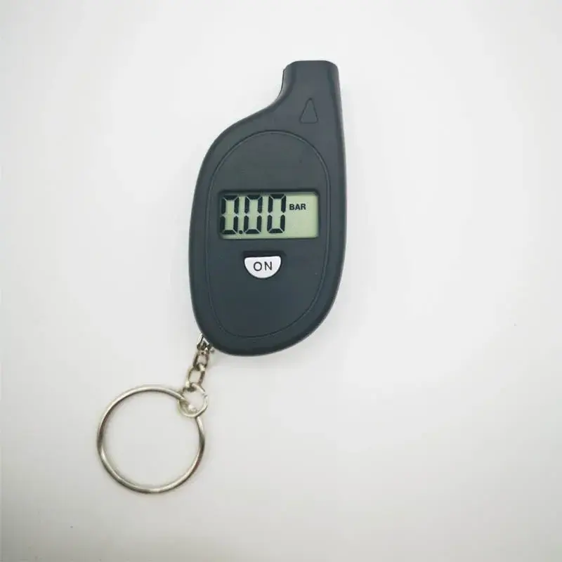 Thumbnail: Car Accessories Keychain Digital Display Tire Pressure Gauge Portable Auto Inspe