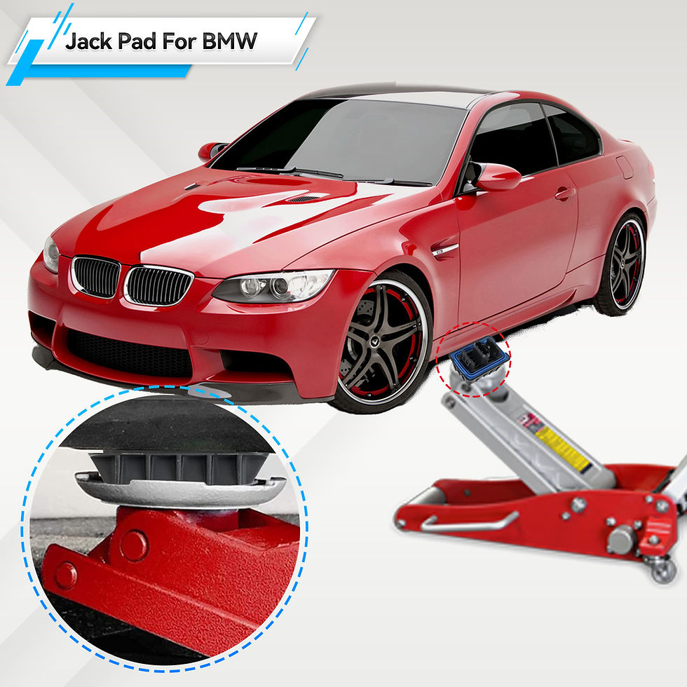 Thumbnail: 1/4pcs 51717189259 Under Car Jack Lift Jacking Point Support Pad Plug Block Cove