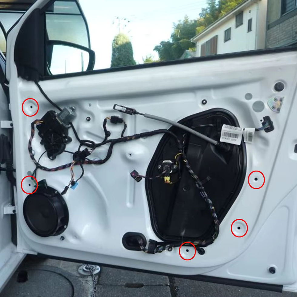 Thumbnail: Car Door Panel Card Trim Clips interior Fastener Fixing Rivets Accessories For S