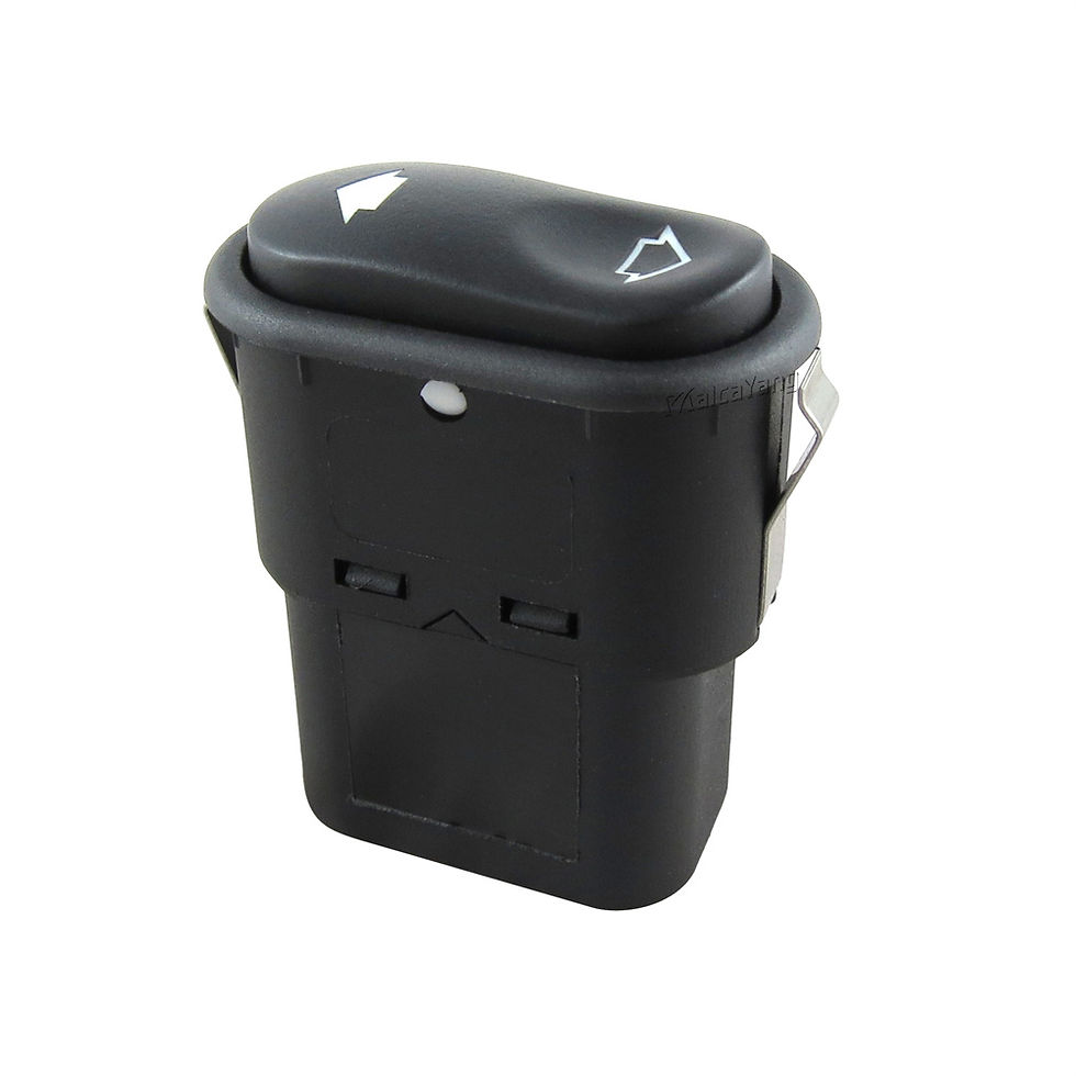 Thumbnail: NEW Green light Power Passenger Window Switch Control Button For Ford Escort MK