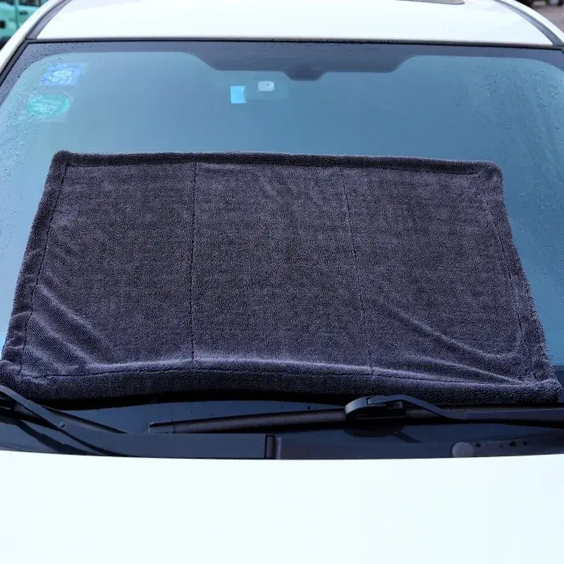 Thumbnail: 500GSM 20 X 30/40/60cm Cleaning Microfiber Towel Cleaning Drying Towels Cloth Fo