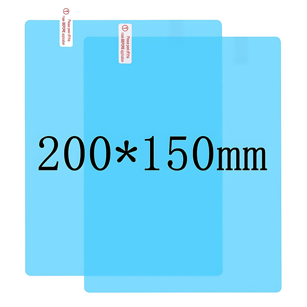 Thumbnail: Car Rearview Mirror Protective Film Side Windows Sticker Anti Fog Glare Rainproo