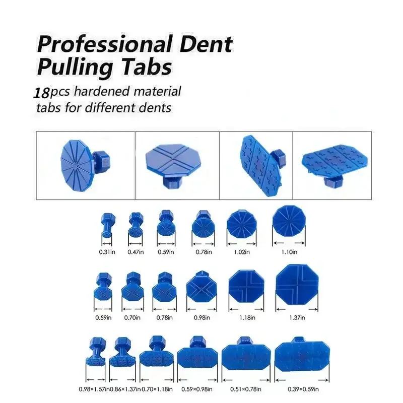 Thumbnail: New Car Dent Repair Tools EU Plug Glue Gun Dent Repair Kit Auto Paintless Body D