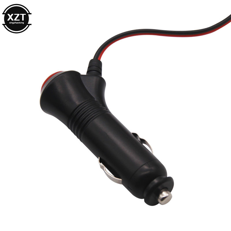 Thumbnail: 12V 24V Male Auto Car Motorcycle Cigarette Lighter Socket Plug Connector On Off