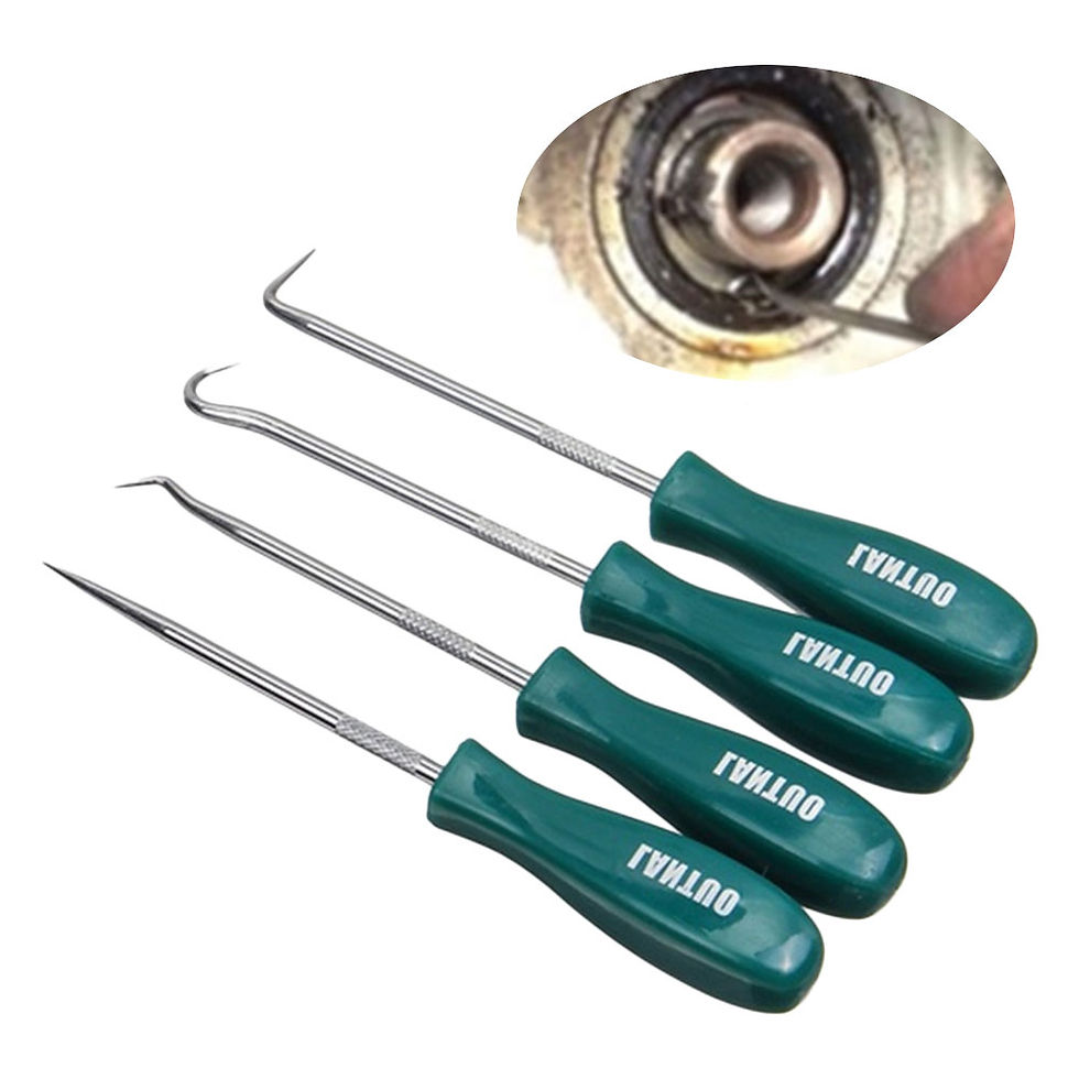 Thumbnail: 4Pcs Car Auto Vehicle Oil Seal Screwdrivers Set 135mm O-Ring Seal Gasket Puller