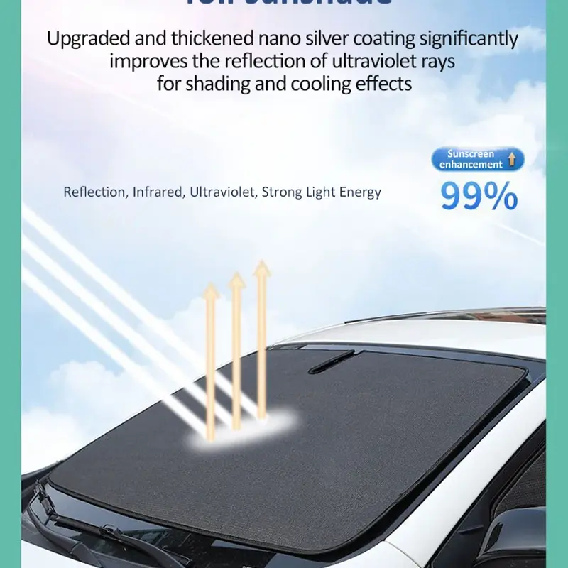 Anti-UV Car Window Shading For Land Rover Discovery 5 L462 LR5 2017 2018 2019 20