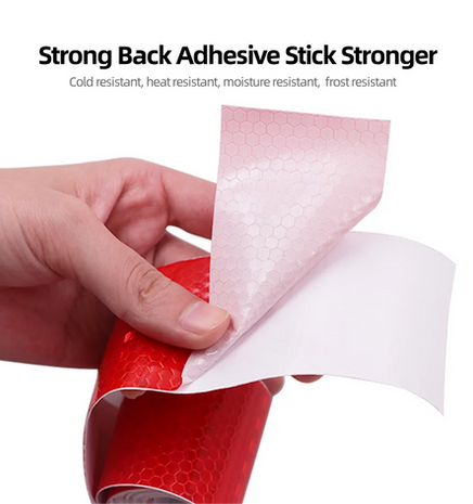 Thumbnail: Reflective Warning Tape 5cm*3m Car Reflective Tape Safety Warning Car Decoration