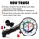 Thumbnail: Car Tire Pressure Gauge Tyre Deflation Pointer Auto Tire Inflation Pressure Gaug