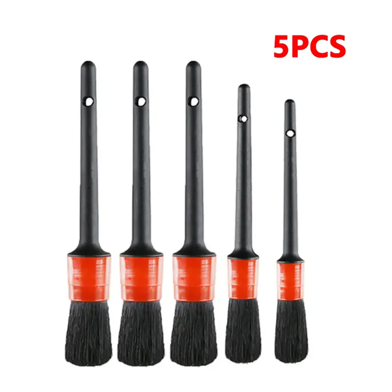 Thumbnail: 26/17/13/5Pcs Detailing Brush Set Car Cleaning Brushes Power Scrubber Drill Brus