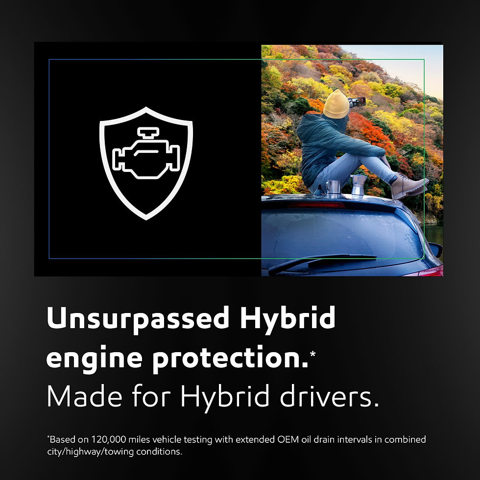Thumbnail: Mobil 1 Hybrid Full Synthetic Motor Oil 0W-20, 5 Quart