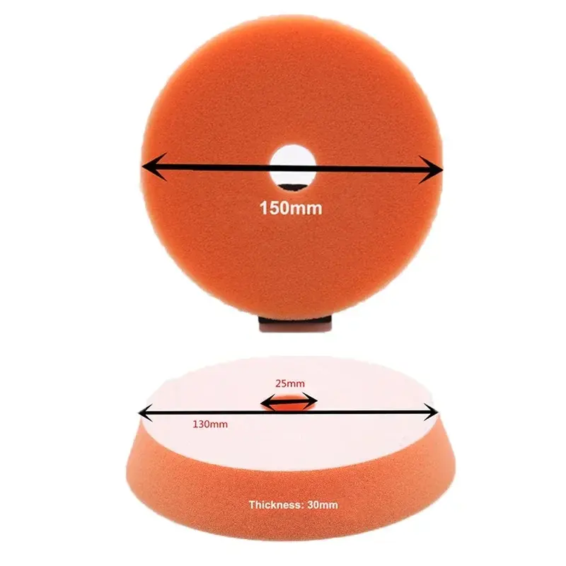 Thumbnail: 5 PCS 6 inch Car Polishing Pads Sponge Polishing Buffing Waxing Pad Wheel For Ca
