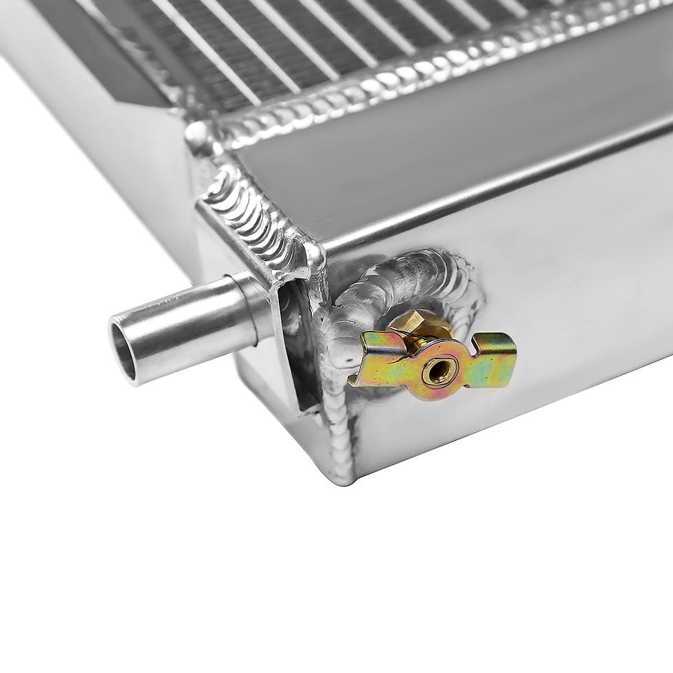 Thumbnail: Spec-D Tuning 2 Core/Row Manual Transmission Light Aluminum Performance Coo..