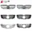 Thumbnail: XVIP Chrome Diamonds Style Front Racing Grille For Mercedes Benz ML W164 2005-20