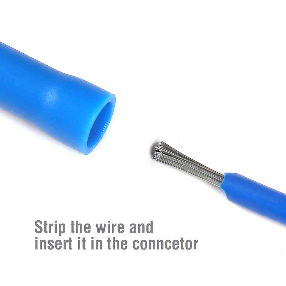 Thumbnail: EverStart 50-Piece Splice Connectors Kit, Model 5115, Blue, UL, Automotive ..