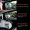 Thumbnail: SEAMETAL 2Pcs Round Frameless Convex Blind Spot Mirror Wide-angle 360 Degree Adj
