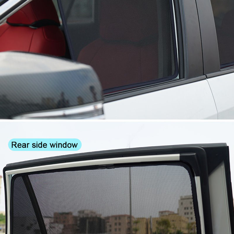 For Leapmotor T03 Accessories 2020~2025 Car Mesh Sunshade Magnetic Window Sun Vi