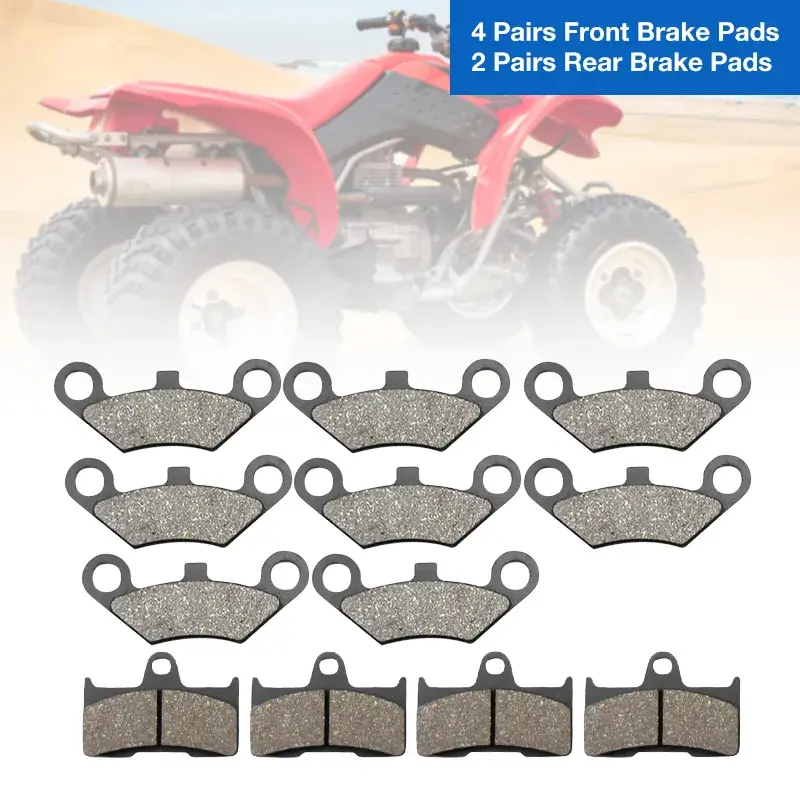 12 Pcs ATV Front & Rear Brake Pad for CFmoto CF500 CF600 X5 X6 X8 U5 ATV UTV