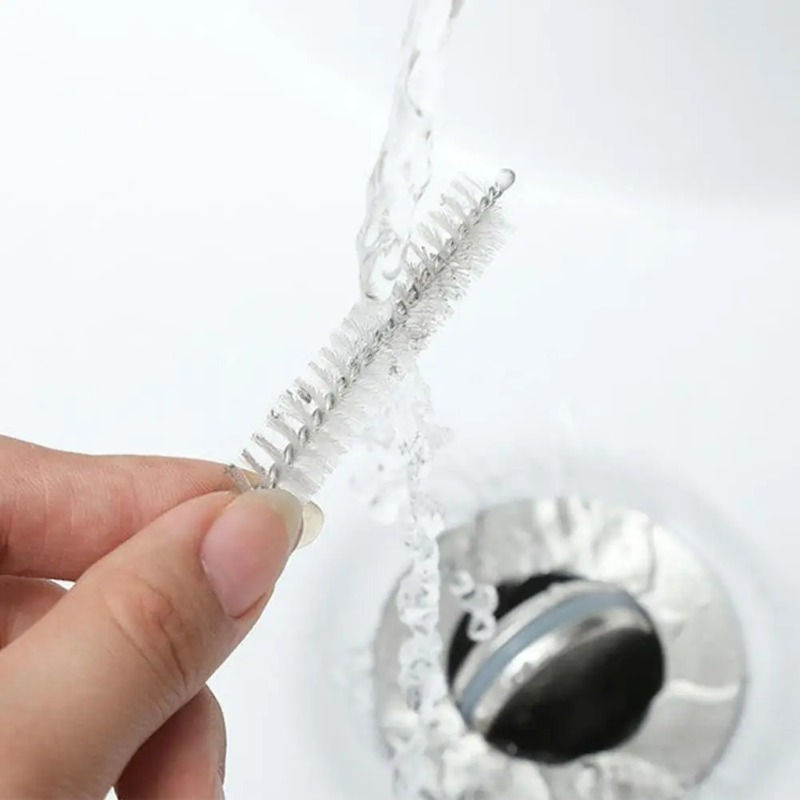 Thumbnail: Car Drain Hole Clog Remover Dredge Cleaning Brush For Cleaning Home Refrigerator