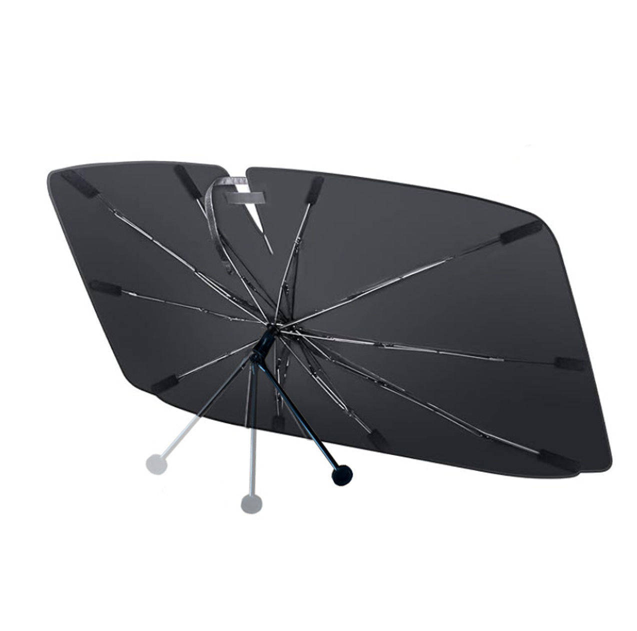Bendable Handle Foldable Car Windshield Sun Shade Universal Sunshield Protector