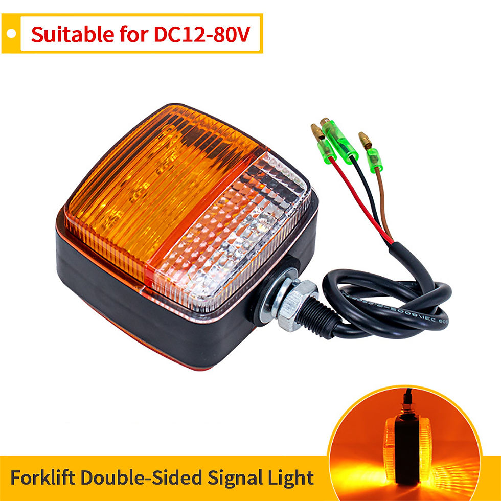 Thumbnail: LED Forklift Light Tractor Turn Signals Beacon 12V 24V Headlights For Loader Mot