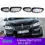Thumbnail: New Look Car Grille Grill Front Kidney Glossy 2 Line Double Slat For BMW 6 serie