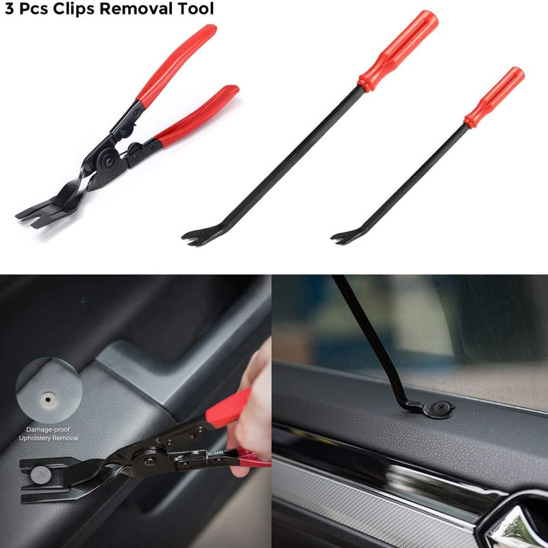 Thumbnail: Car Trim Removal Tool Panel Door Audio Trim Removal Kit Auto Clip Pliers Fastene