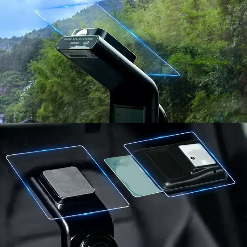 Thumbnail: Car Electrostatic Sticker Auto Transparent Seamless Windshield Double-sided Stic