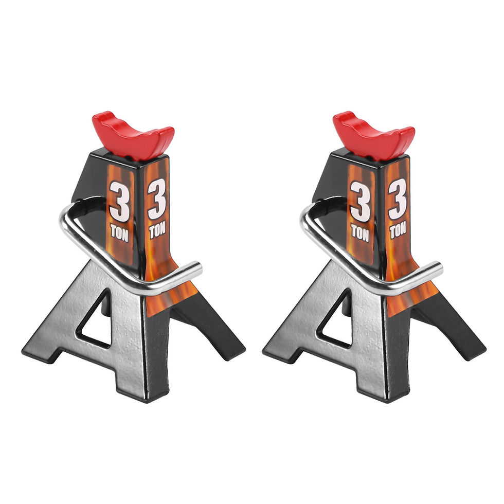 Thumbnail: 2PCS Metal 3 Ton Simulated Jack Black