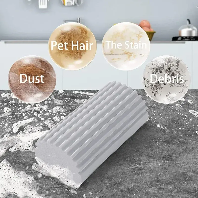 Thumbnail: 3/5PCS Damp Clean Duster PVA Sponge Reusable Car Detailing Wash Brush Duster Bli
