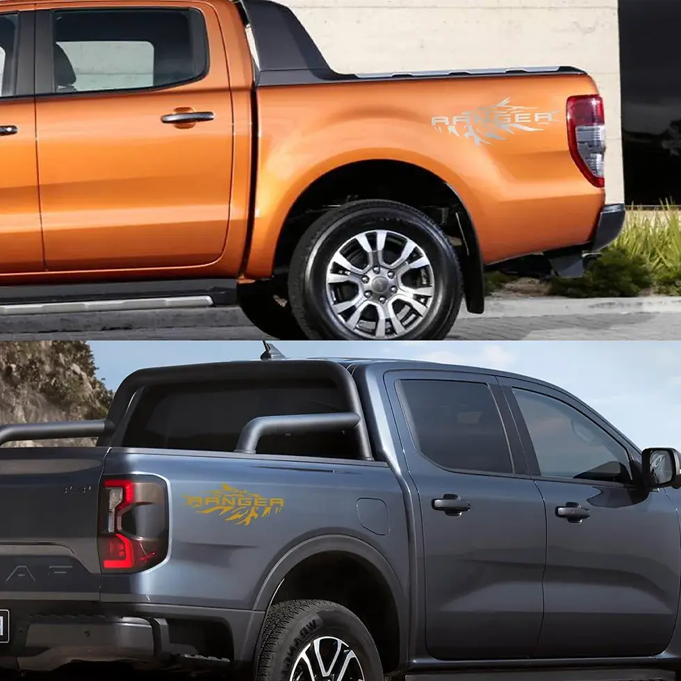 Thumbnail: Car Stickers For Ford Ranger Raptor XL XLT Lariat Truck Bed Side Graphics Splash