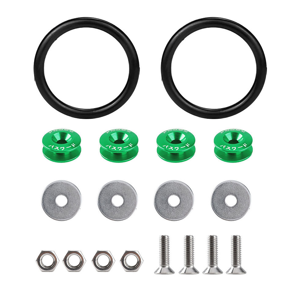 Thumbnail: Aluminum Quick Release Fasteners Front Bumper Rear Bumper Hatch Cover Surround F